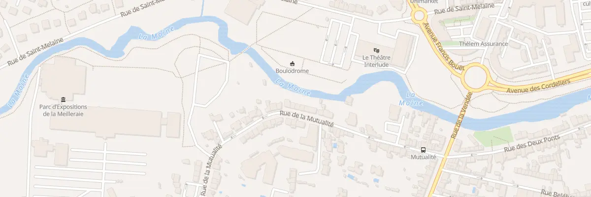 Plan du 48 Rue de la Mutualité à Cholet