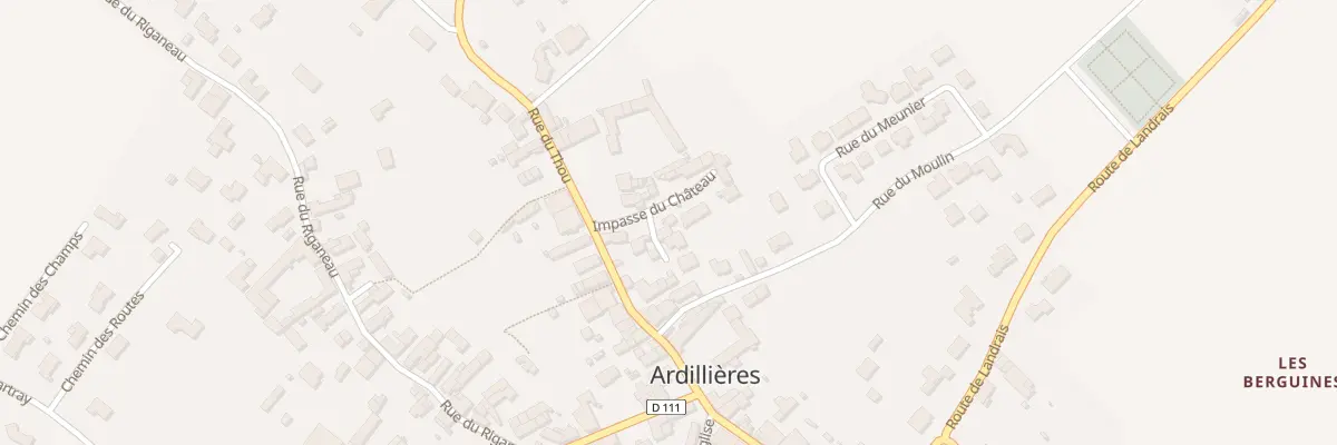 Plan du 15 Imp du Château à Ardillières