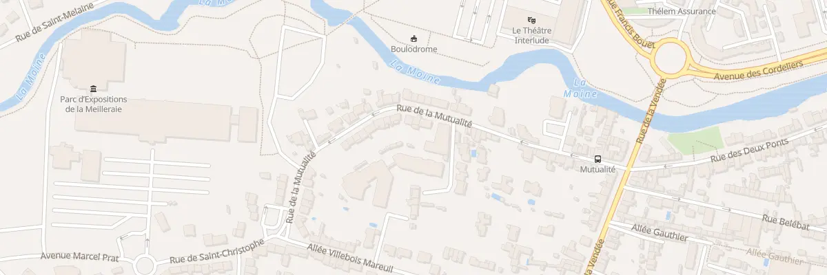 Plan du 51 Rue de la Mutualité à Cholet