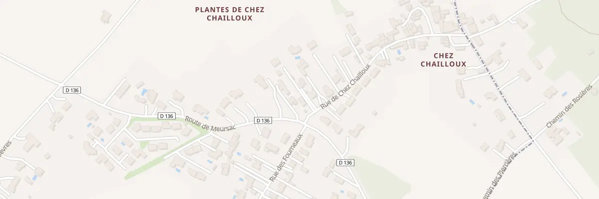 Plan du 64B Rue de Chez Chailloux à Sablonceaux