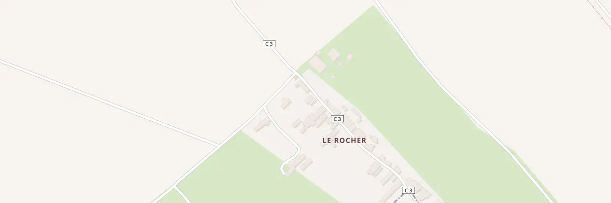 Plan du 10 Le Rocher au Gué-de-Velluire