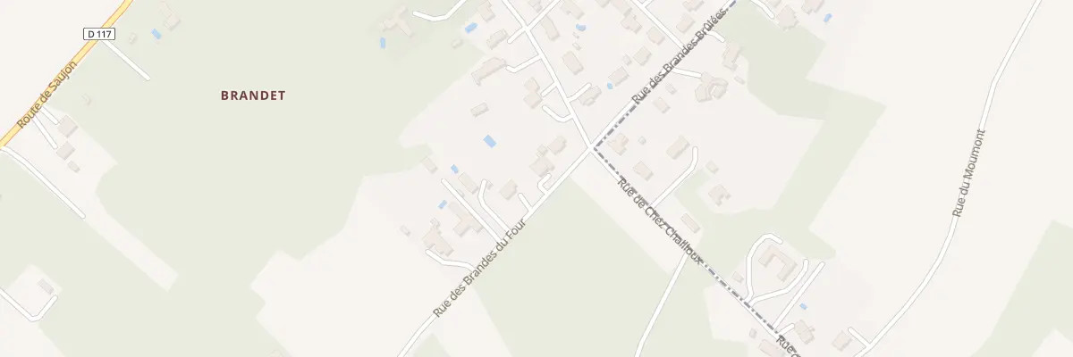 Plan du 4 Rue des Brandes du Four à Sablonceaux