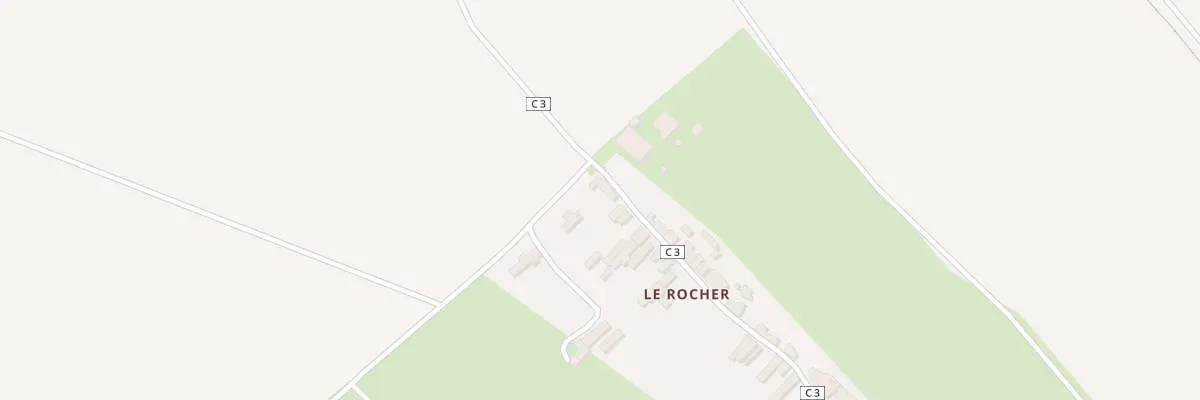Plan du 8 Le Rocher au Gué-de-Velluire