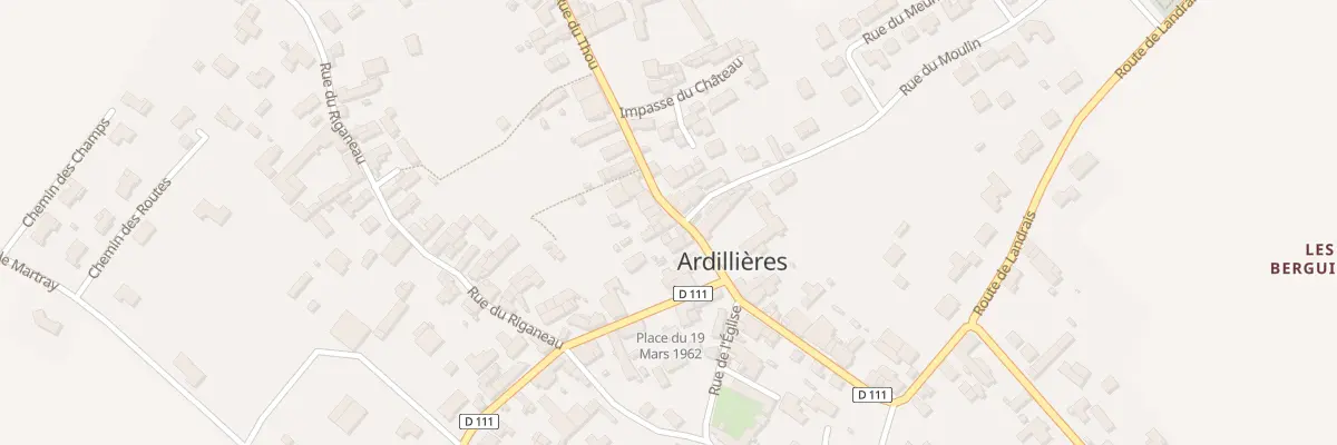 Plan du 4B Rue du Thou à Ardillières