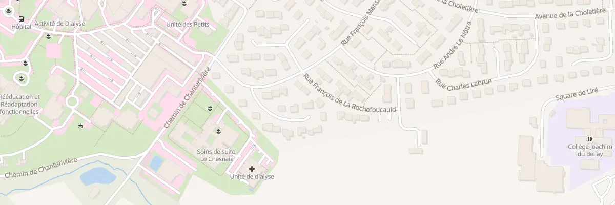 Plan du 9 Rue Charles Perrault à Cholet