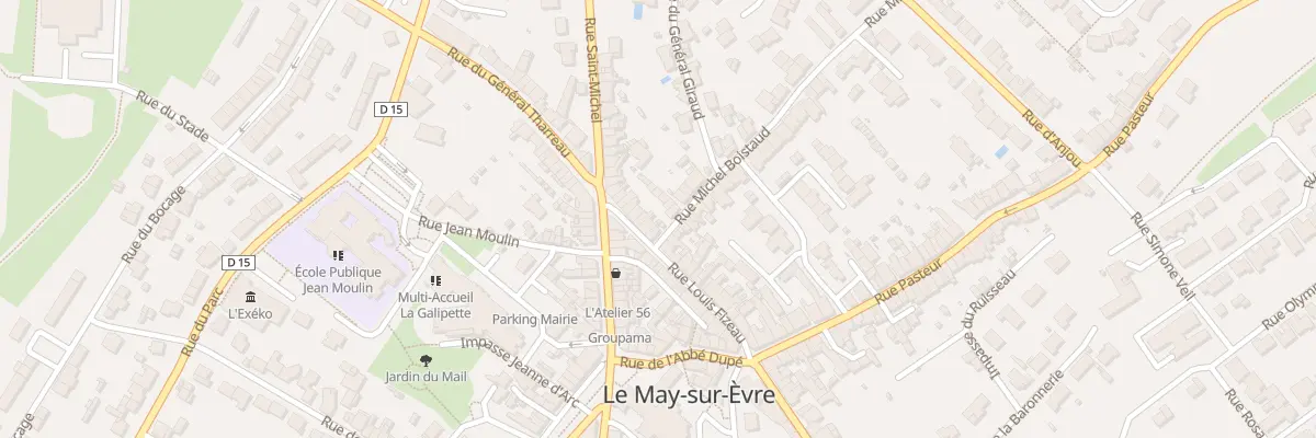 Plan du 24 Rue Louis Fizeau au May-sur-Èvre