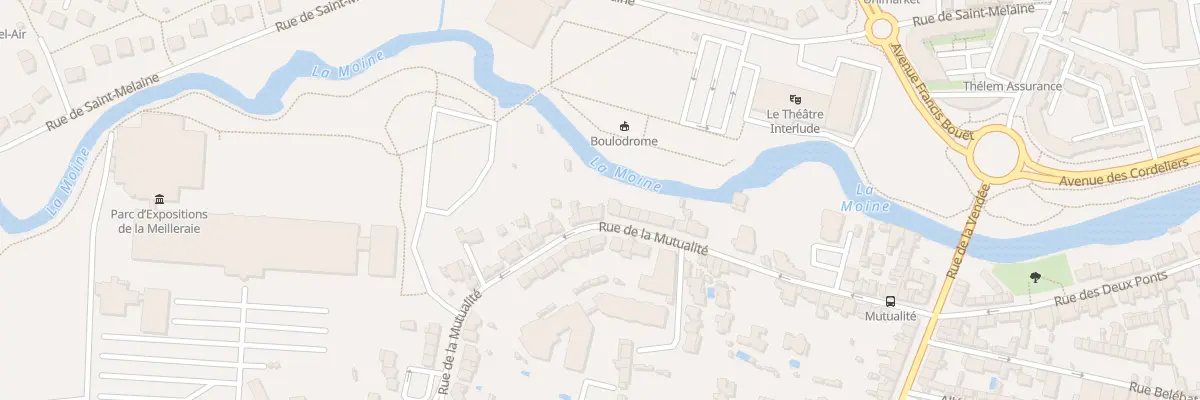 Plan du 52 Rue de la Mutualité à Cholet