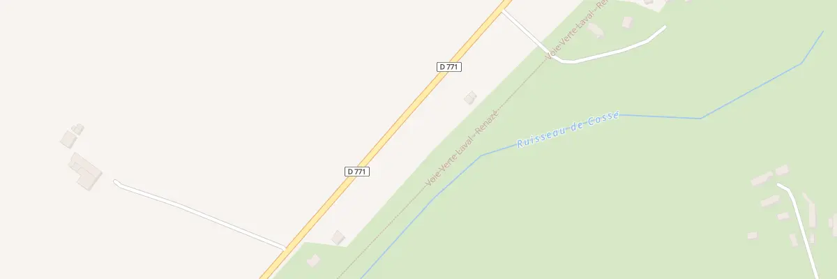 Plan du 2 Les Aunais à Astillé