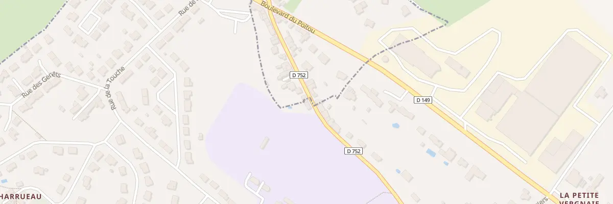 Plan du 41 Bd de la Rochejaquelein à Saint-Laurent-sur-Sèvre