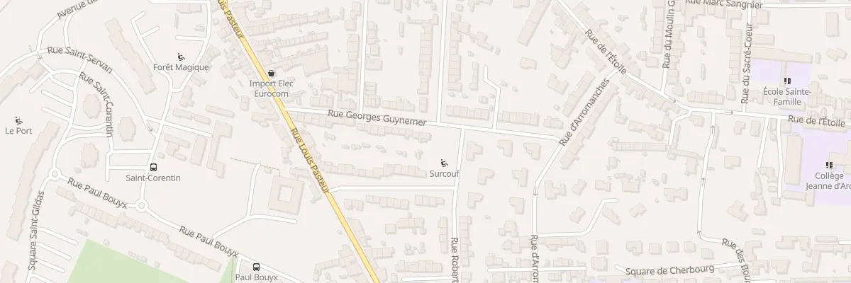 Plan du 32 Rue Georges Guynemer à Cholet