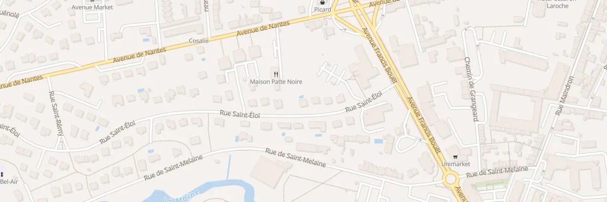 Plan du 10 Rue Saint Eloi à Cholet