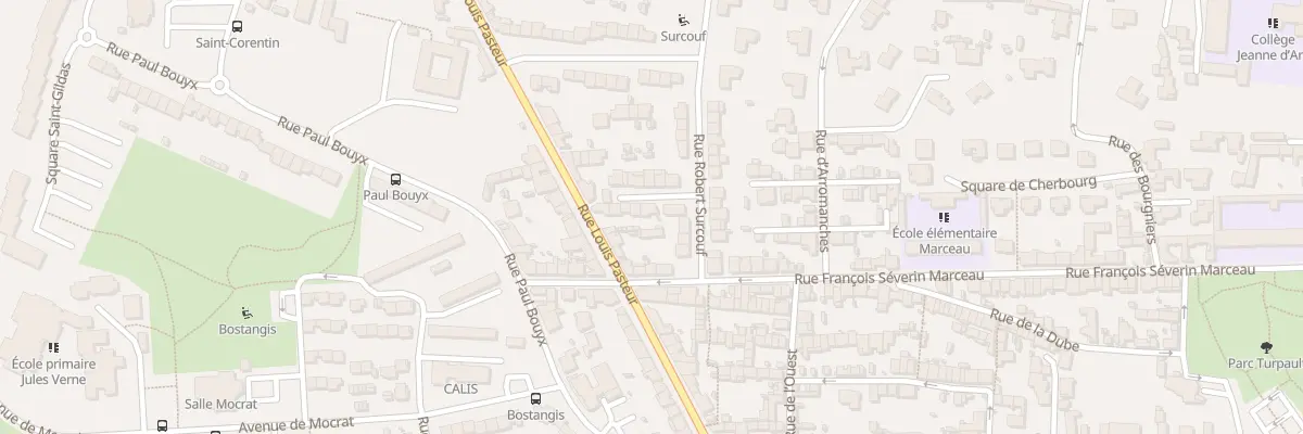 Plan du 44 Rue Louis Pasteur à Cholet