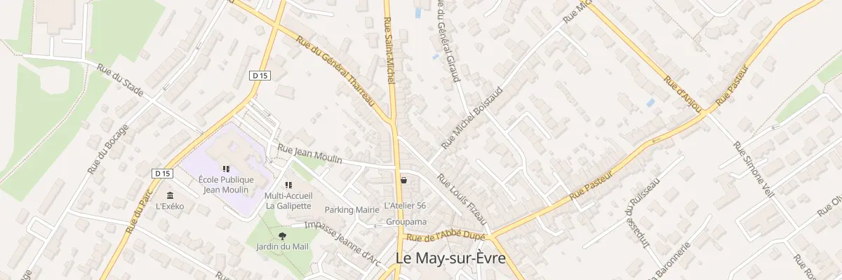 Plan du 30 Rue Louis Fizeau au May-sur-Èvre
