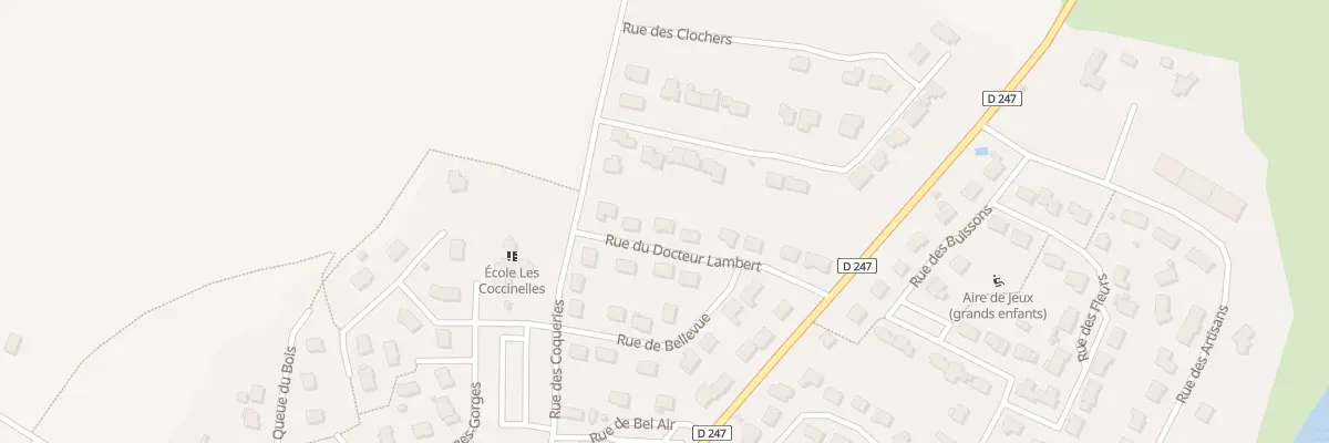Plan du 5 Rue du Docteur Lambert à Montenay