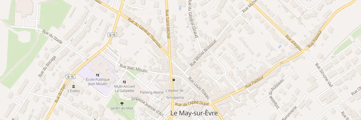 Plan du 32 Rue Louis Fizeau au May-sur-Èvre