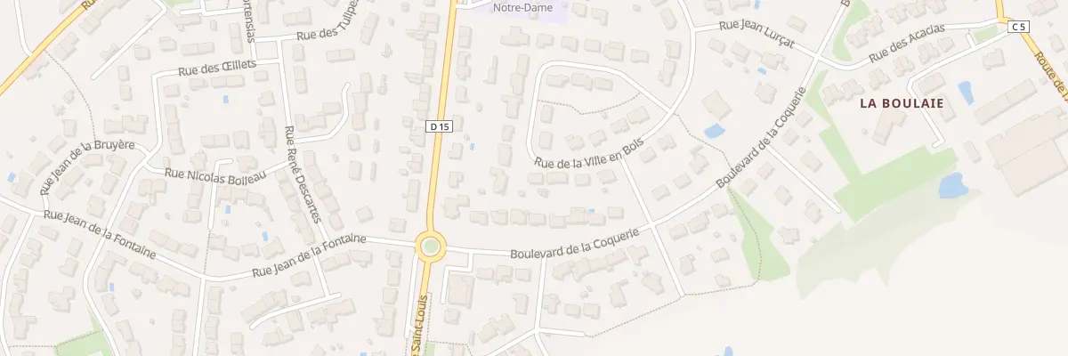Plan du 23 Rue de la Ville En Bois au May-sur-Èvre