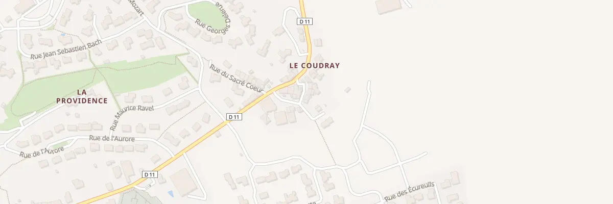 Plan du 10 Le Coudray aux Epesses