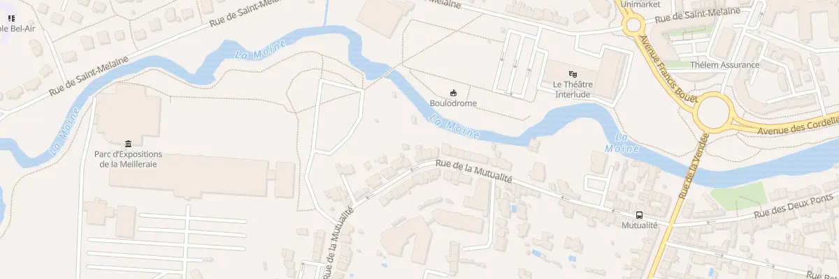 Plan du 56 Rue de la Mutualité à Cholet