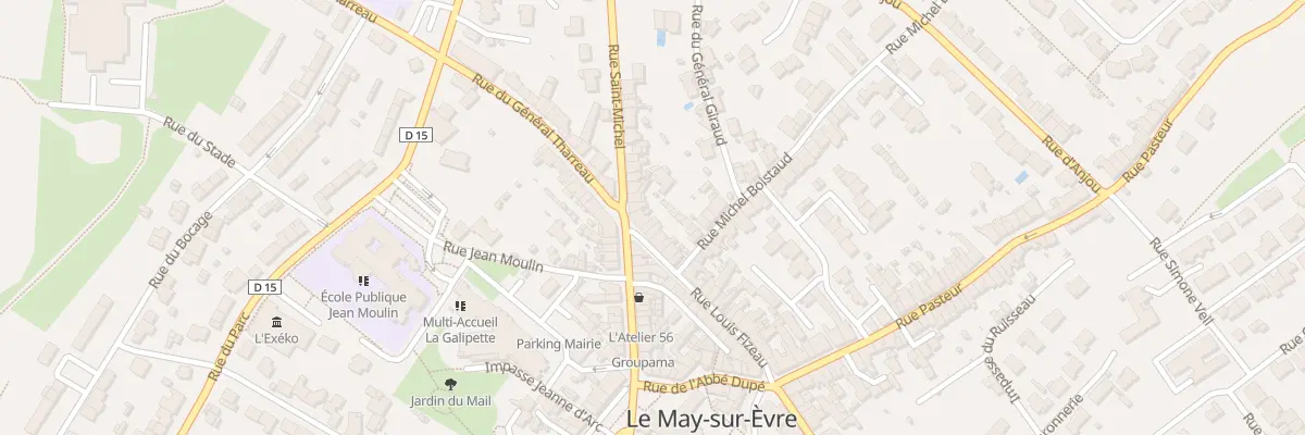 Plan du 36 Rue Louis Fizeau au May-sur-Èvre