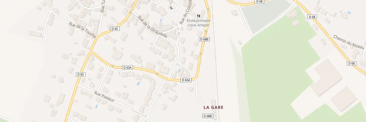 Plan du 23 Rue de la giraudelle aux Velluire-sur-Vendée