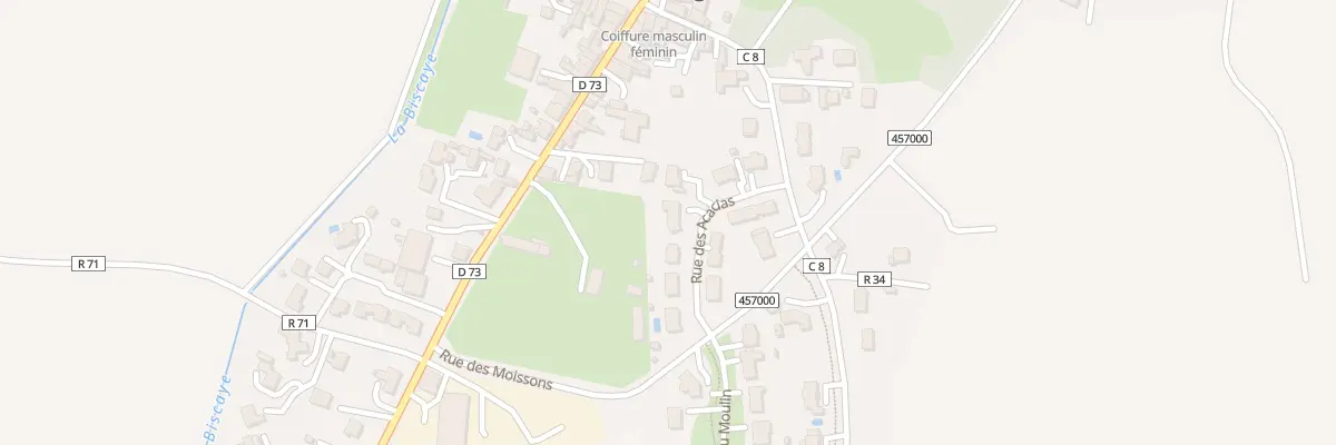 Plan du 8 Rue des acacias à Chazé-sur-Argos