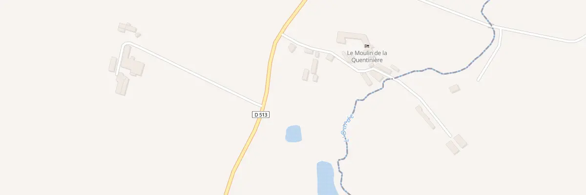 Plan du 2 La Quentiniere à Désertines