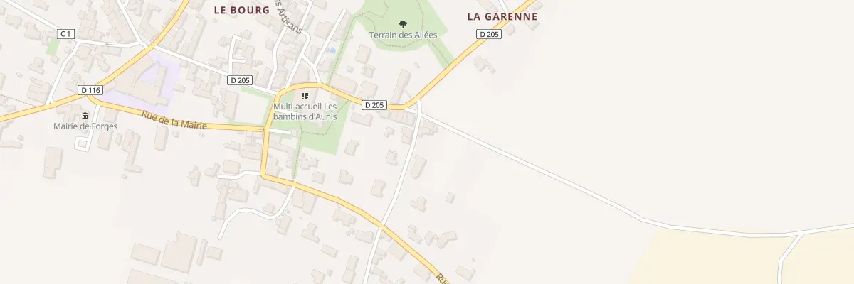Plan du 5212 Rue du Paradis à Forges