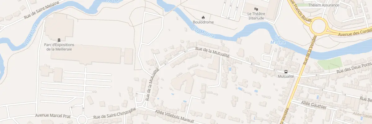 Plan du 61 Rue de la Mutualité à Cholet