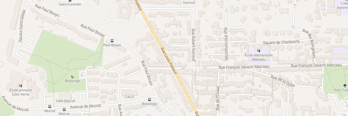 Plan du 40 Rue Louis Pasteur à Cholet