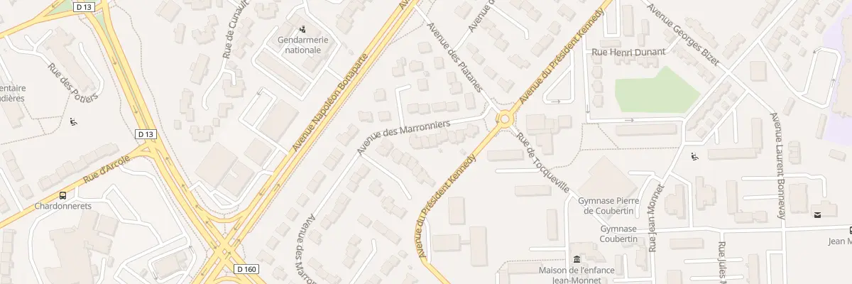Plan du 11 Av des Marronniers à Cholet