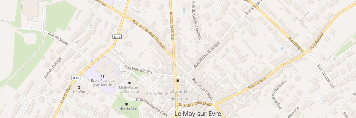 Plan du 38 Rue Louis Fizeau au May-sur-Èvre