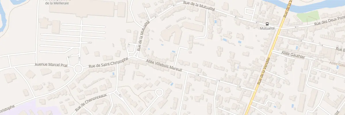 Plan du 50 All Villebois Mareuil à Cholet