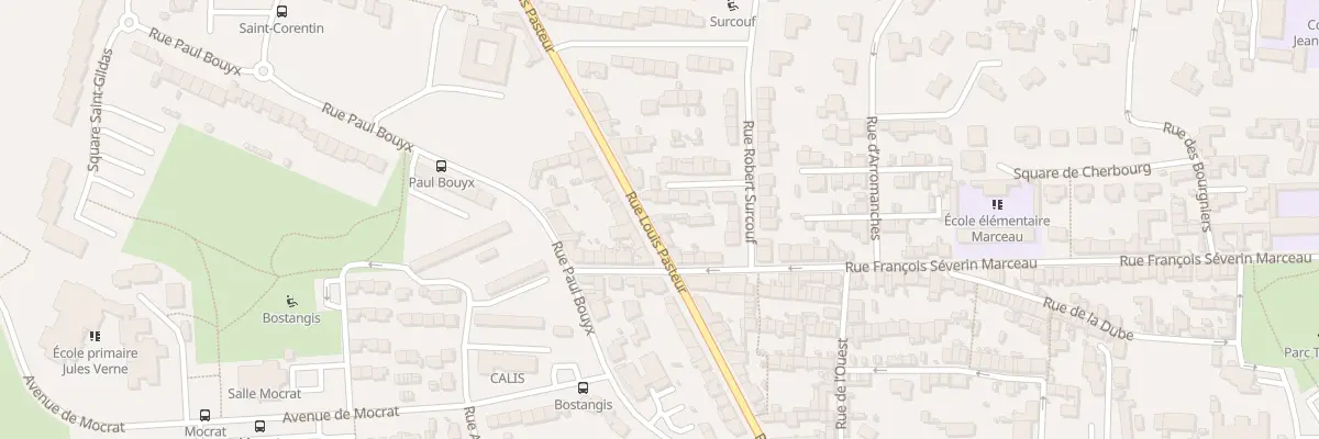 Plan du 42 Rue Louis Pasteur à Cholet