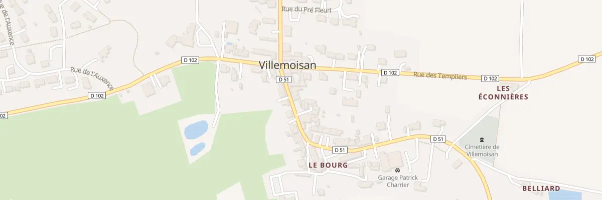 Plan du 15 Rue du Moulin Villemoisan à Val d’Erdre-Auxence