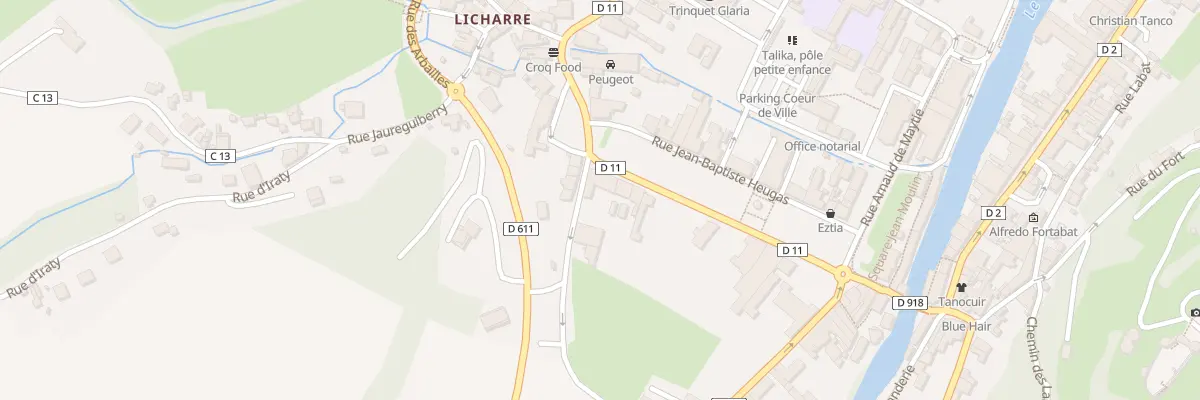 Plan du 3 Rue du Pic d’Orhy à Mauléon-Licharre