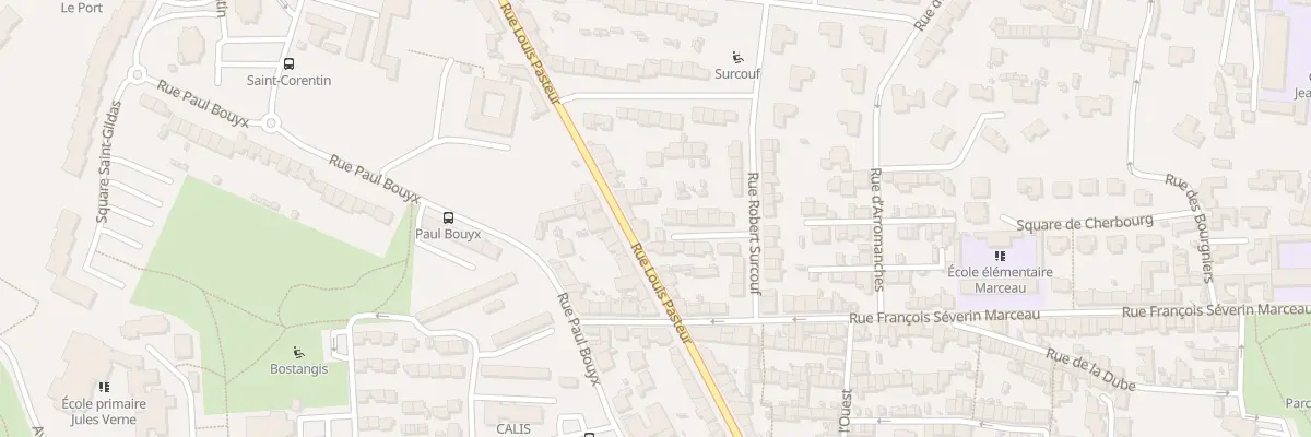 Plan du 58 Rue Louis Pasteur à Cholet