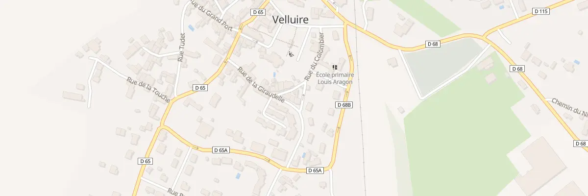 Plan du 15 Rue de la giraudelle aux Velluire-sur-Vendée