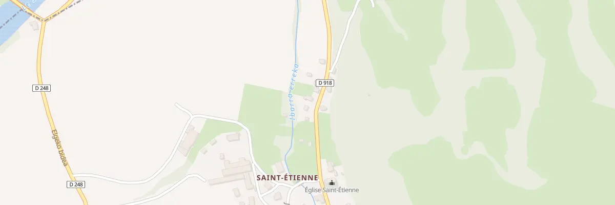 Plan du 5079 Saint Etienne à Sauguis-Saint-Étienne