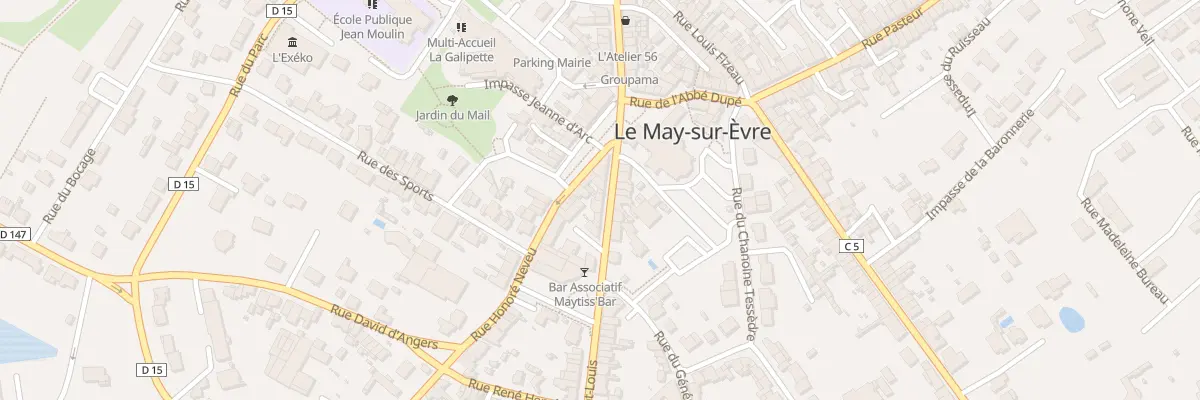Plan du 6 Rue Saint Louis à Saint-Paul-du-Bois