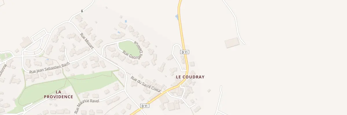 Plan du 25 Le Coudray aux Epesses