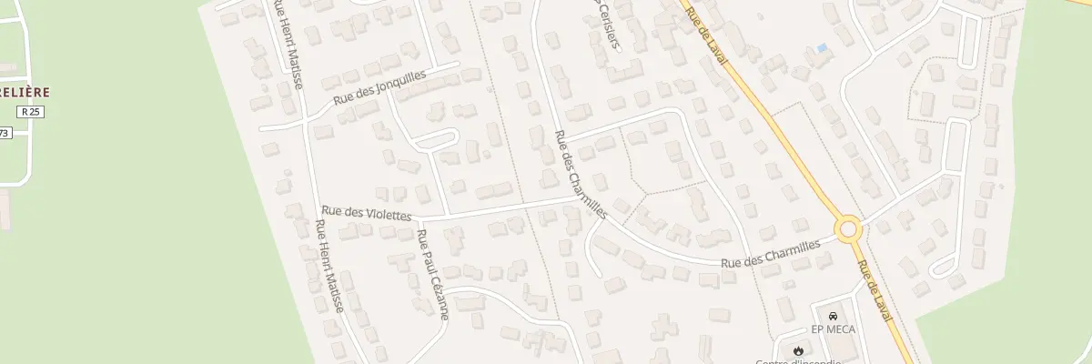 Plan du 14 Rue des Charmilles à La Baconnière