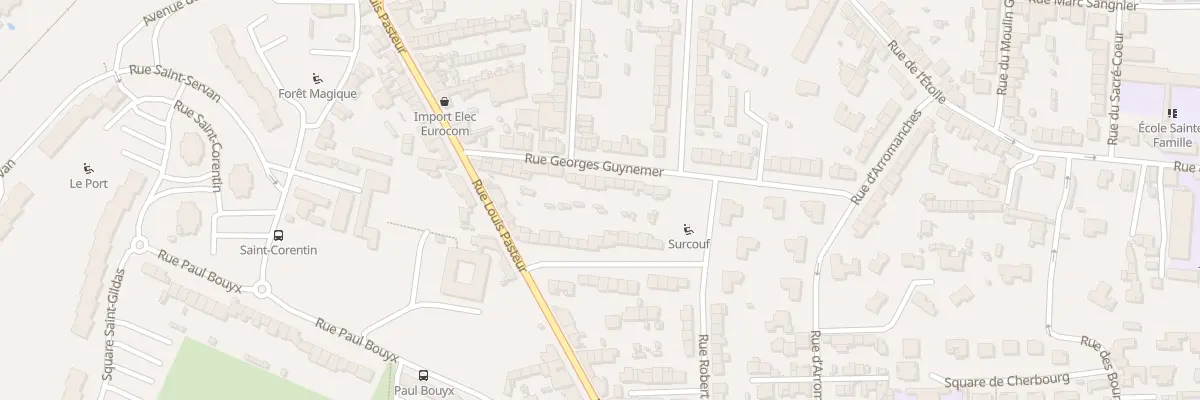 Plan du 20 Rue Georges Guynemer à Cholet