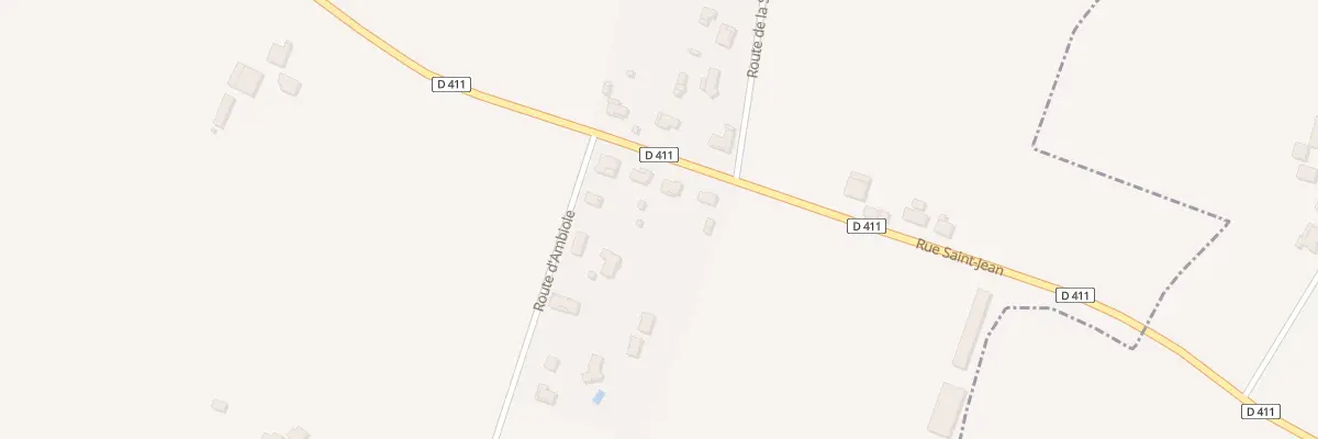 Plan du 668 Rue de St Jean à Goos