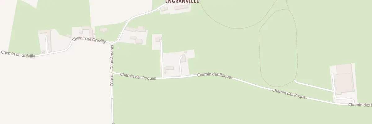 Plan du 163 Che des Roques à Formigny La Bataille