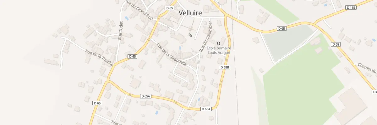 Plan du 11 Rue du colombier aux Velluire-sur-Vendée