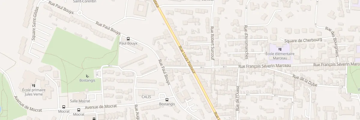 Plan du 27 Rue Louis Pasteur à Cholet