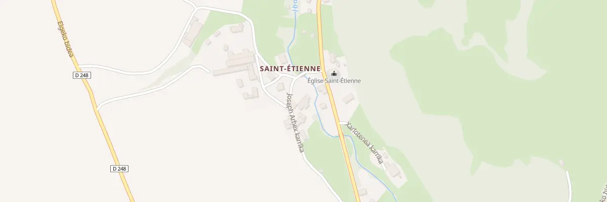 Plan du 5071 Saint Etienne à Sauguis-Saint-Étienne