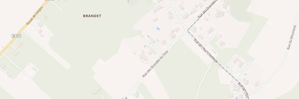 Plan du 8 Rue des Brandes du Four à Sablonceaux