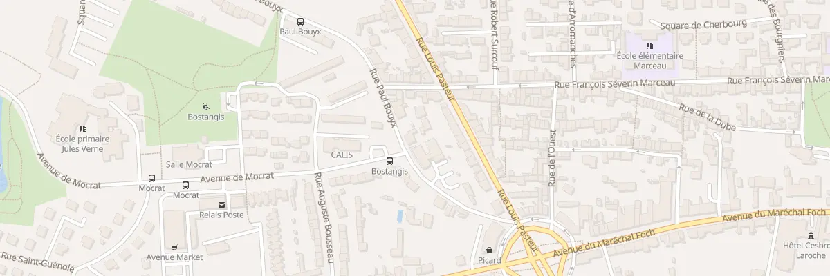 Plan du 30 Rue Paul Bouyx à Cholet