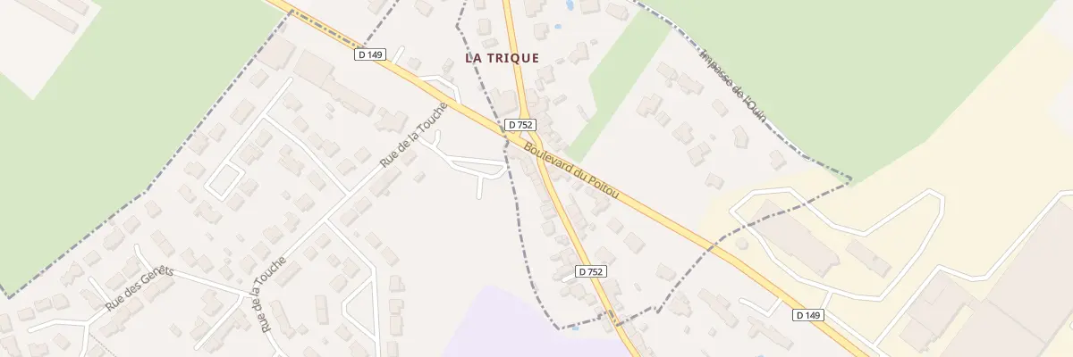 Plan du 33 Av des Mauges Chap Largeau à Mauléon